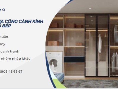 Xưởng Gia Công Cánh Kính Tủ Áo Xuất Khẩu Tại Bình Dương
