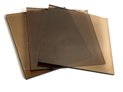 Gia Công Cắt Kính Trà 5mm Cường Lực Cho Công Ty Nội Thất Tại Bình Dương