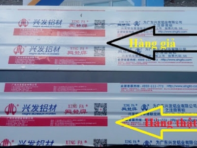 Cách Nhận Biết Nhôm Xingfa Giả. Tại Sao Nhôm Xingfa Bị Bạc Màu?