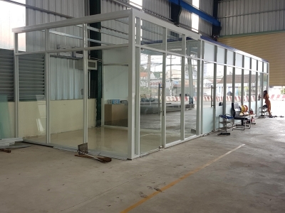 Vách ngăn nhôm kính tại Củ Chi -Hồ Chí Minh