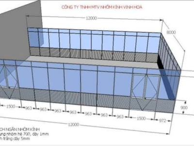 Báo Giá Vách Ngăn Nhôm Kính Năm Mới Nhất 2024