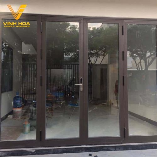 CỬA ĐI MỞ QUAY 4 CÁNH 