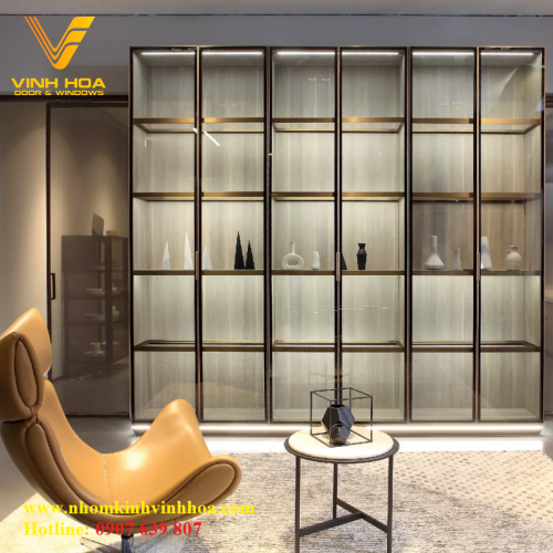 Cánh kính nhôm nội thất cao cấp